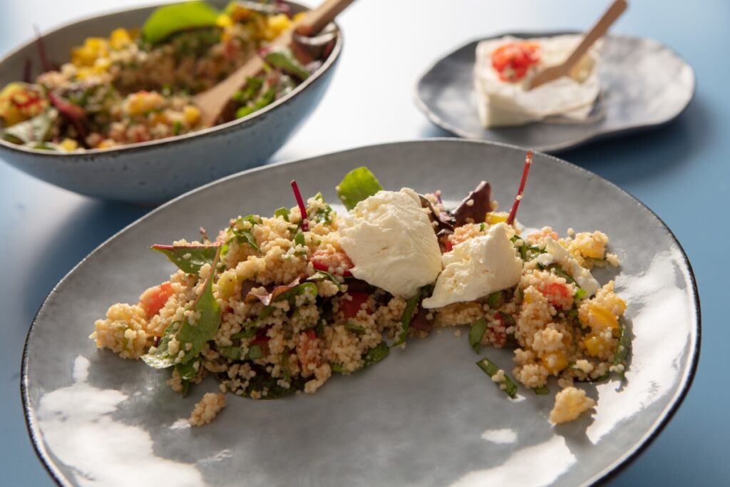 Couscous mit Feta - Vitalyse